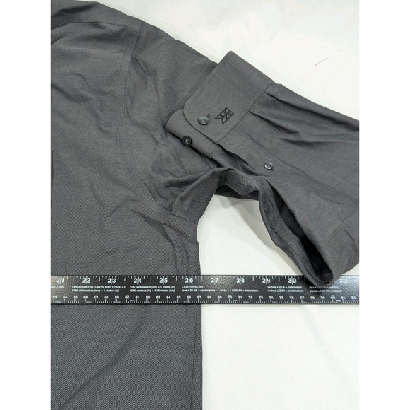 New No Tags Cutter Buck Oklahoma‎ Sooners Long Sleeve Dress Shirt XLT Gray - Picture 8 of 9